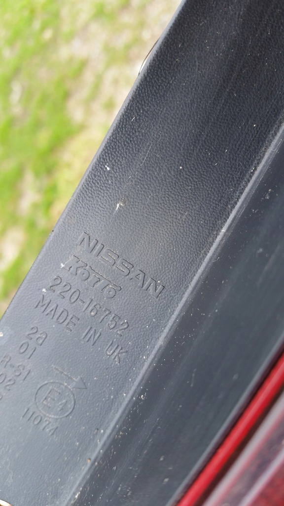 фото №5, Nissan note e11 lift лампа правая задняя