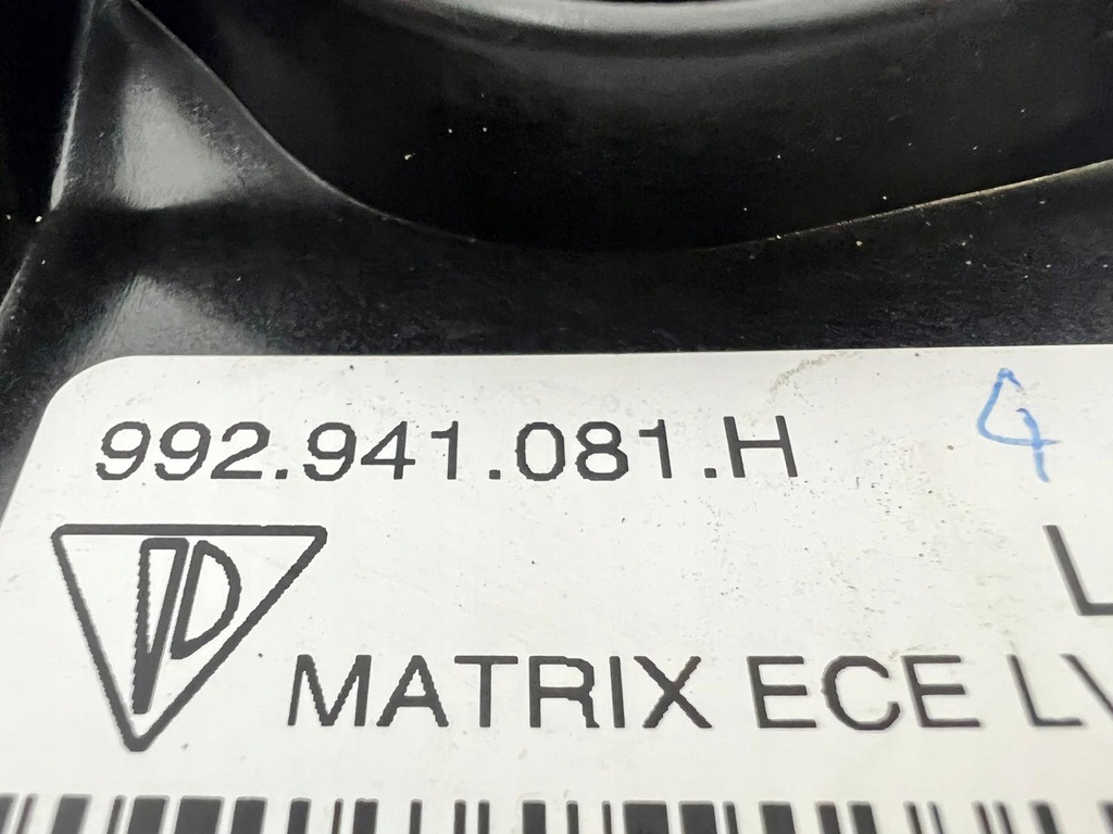 фото №13, Porsche 911 922 matrix лампа ліва права