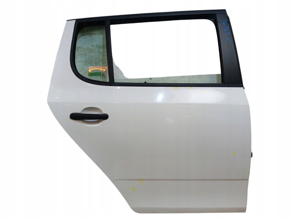 фото №1, Дверь правый задняя skoda fabia ii lift hb 10-14 lak: lf9e