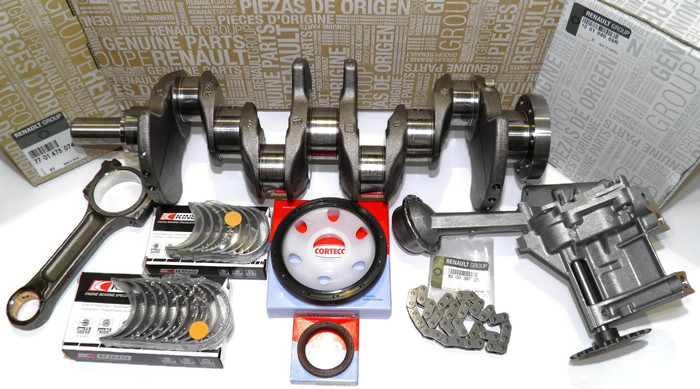 Купить Wał коленчатый вкладыши насос шатун renault 1.5 dci