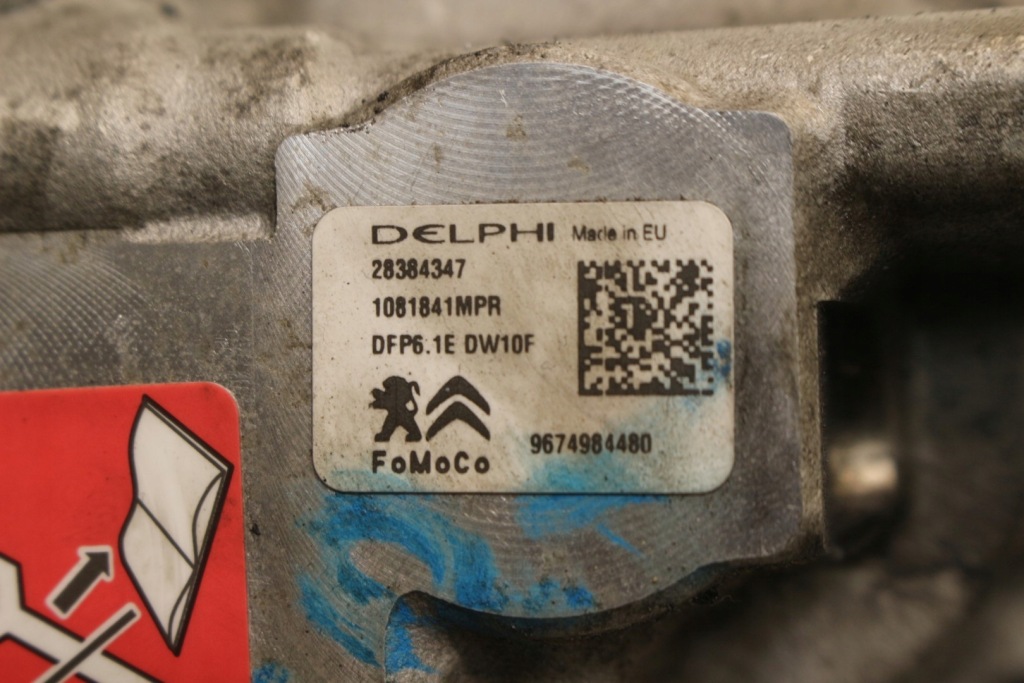 фото №7, Насос впрыскная 9674984480 peugeot expert iii jumpy 2.0 blue hdi