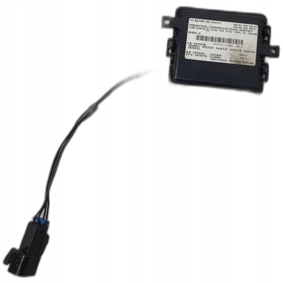 фото №1, Mercedes w163 4.0 cdi модуль компас a1635455732