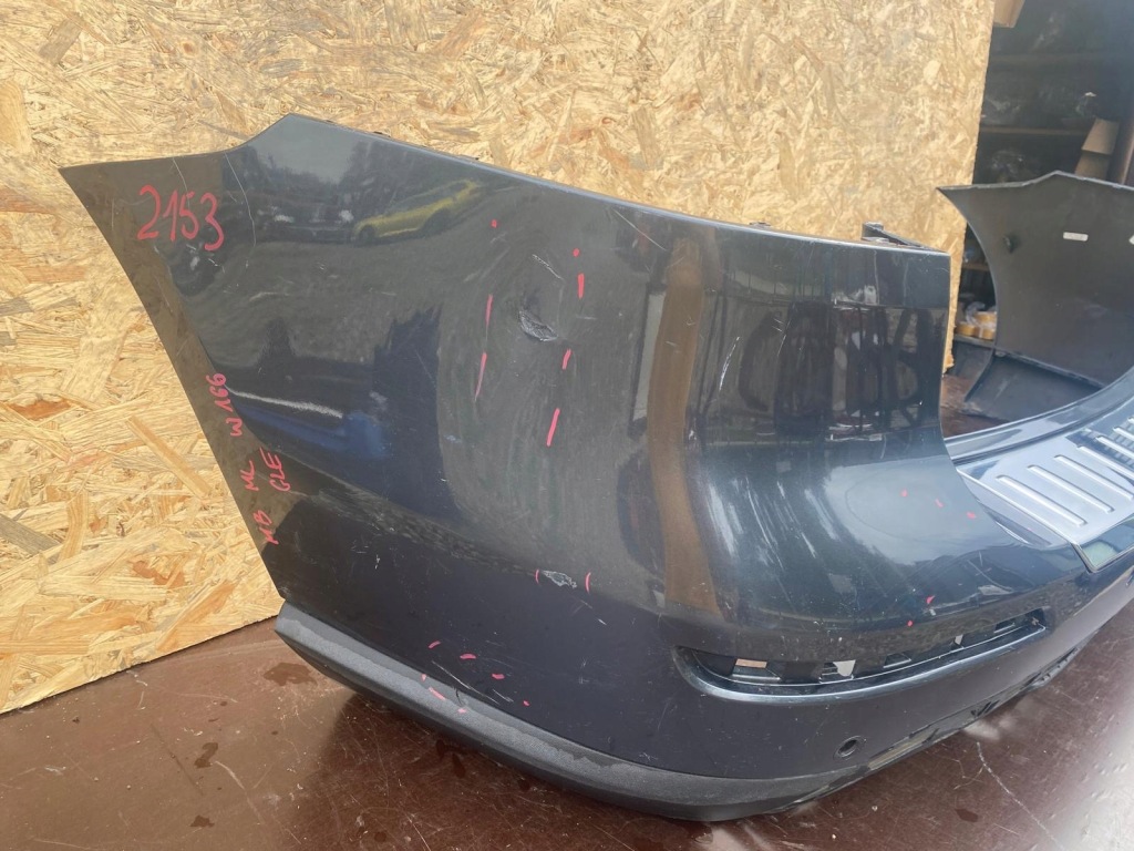 Бампер задній задній mercedes ml w166 Київ