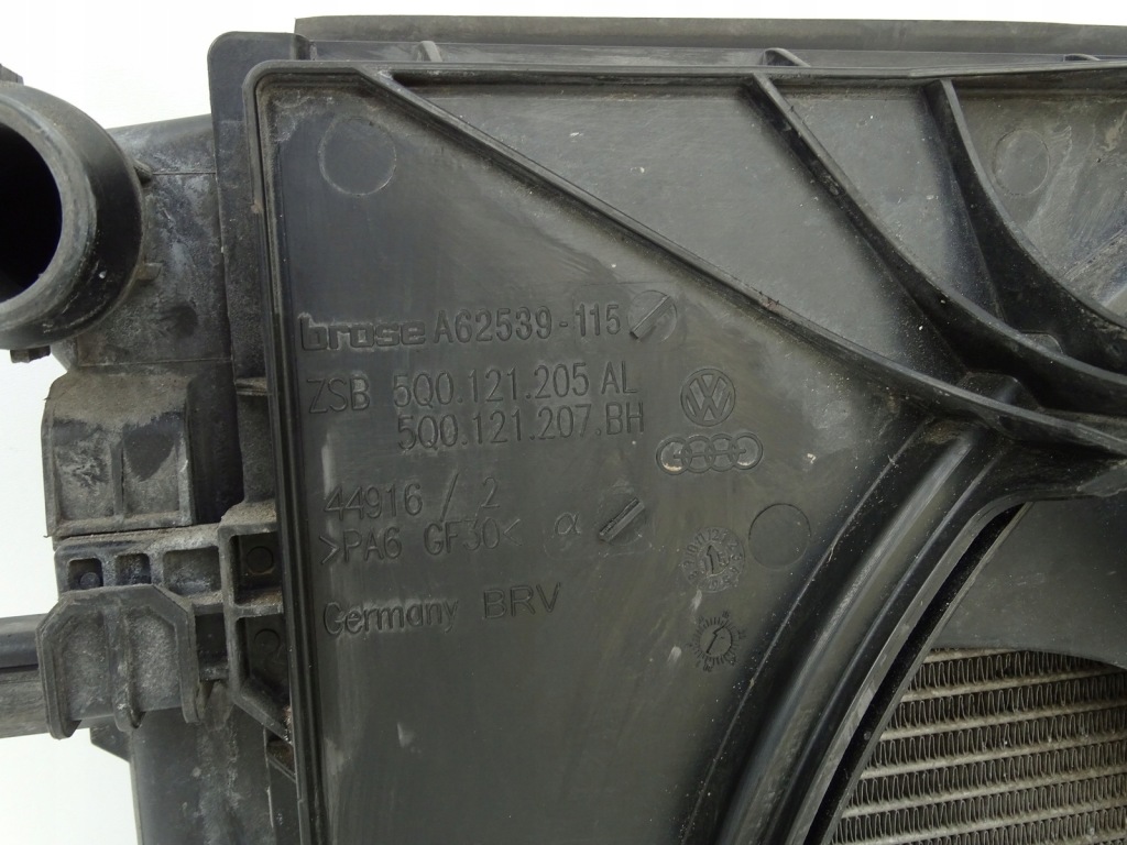 Купить Радиатор воды 5q0121251ec вентилятор 5q0959455al 1.6 tdi a3 8v leon 3