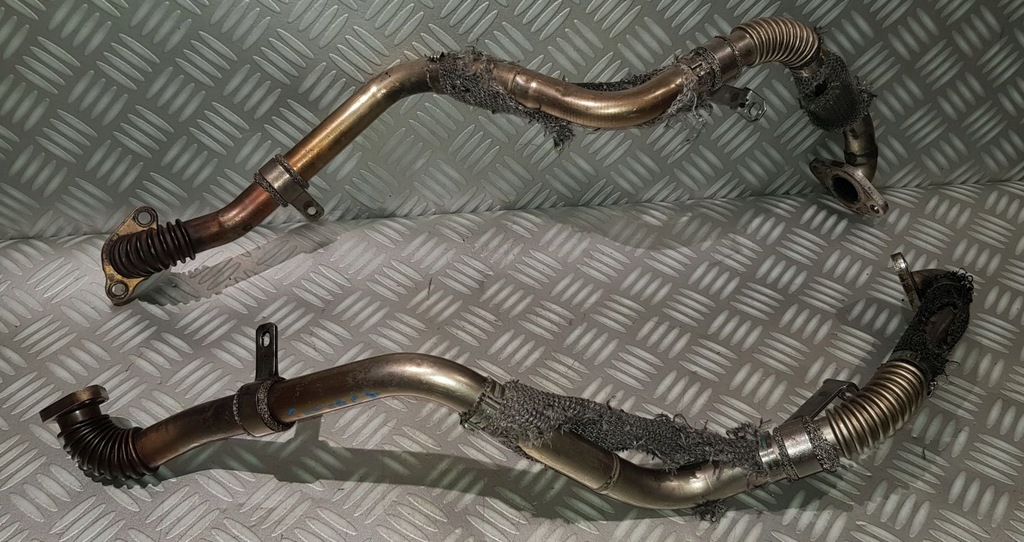 фото №1, Vw touareg 7l phaeton 5.0 tdi v10 труба шланг трубка выхлопных газов egr 07z131520h