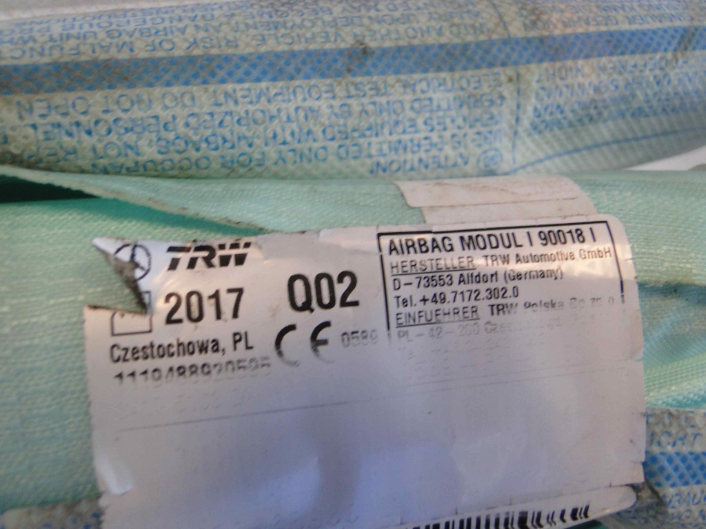 фото №8, Mercedes glc x253 253 suv шторка безопасности правая подушка безопасности