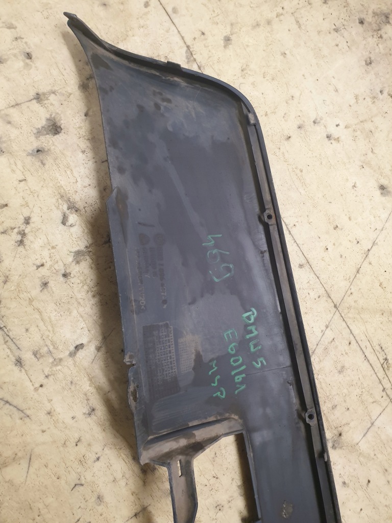 фото №11, Накладка бампера задняя 7896627 bmw 5 e60 m-pakiet