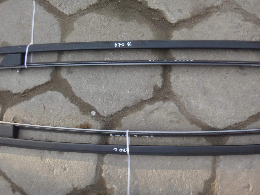 фото №4, Рейлінги дахові комплект bmw x5 e70 spacegrau