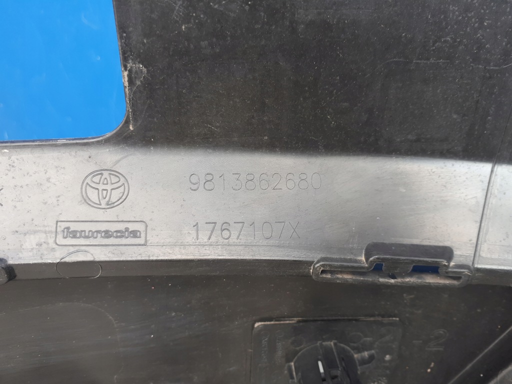 фото №10, Toyota proace verso 2016- 16- бампер передний dół