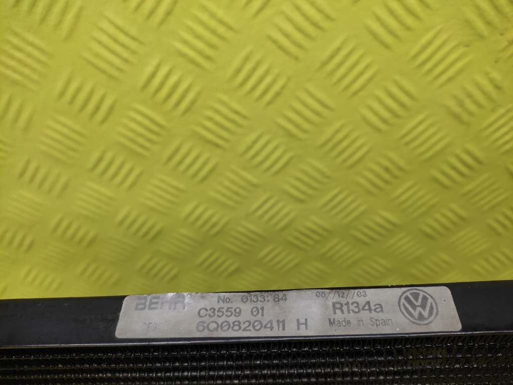 фото №5, Seat ibiza iii 1.2 радиатор кондиционера