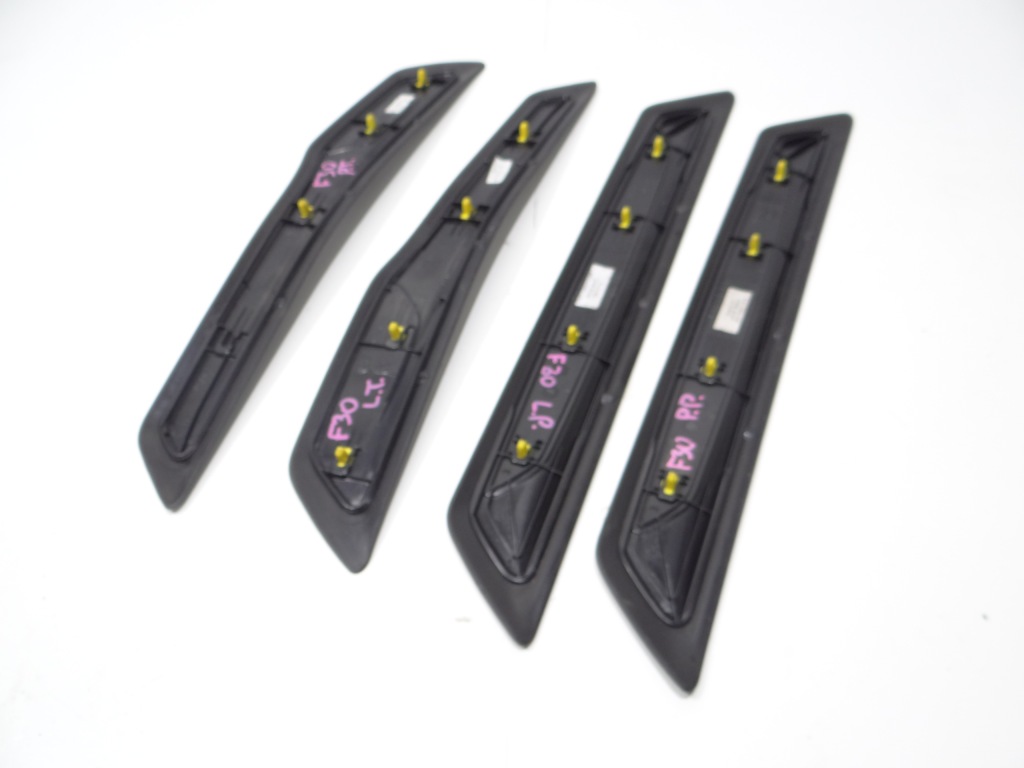 фото №6, Накладки накладки пороговые перед задняя комплект bmw f30