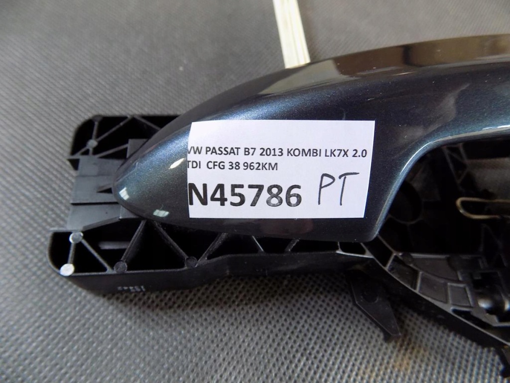 фото №2, Vw passat b7 ручка двері права задня lk7x