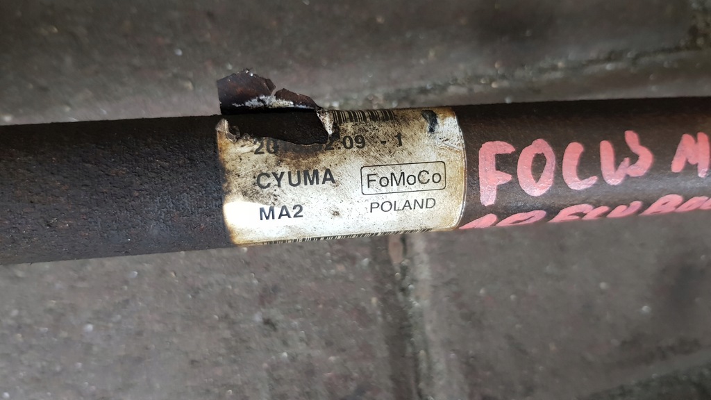 фото №3, Привідний вал короткий ford focus mk3 1.0 ecoboost