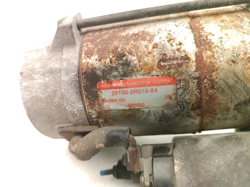 Toyota auris стартер 2.0 d-4d дизель 93kw 126 hp 28100-0r010 2007 Зі Шроту