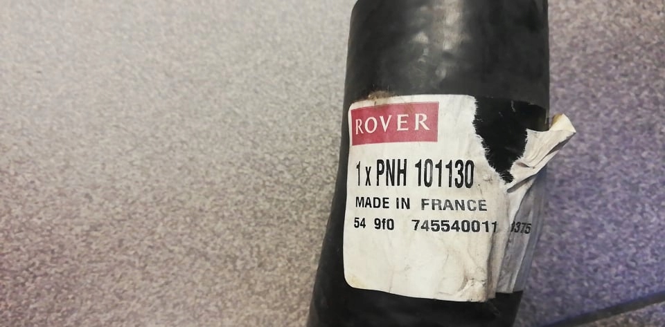 фото №6, Труба wąż turbo rover 25 200 mg zr 2,0d pnh101130