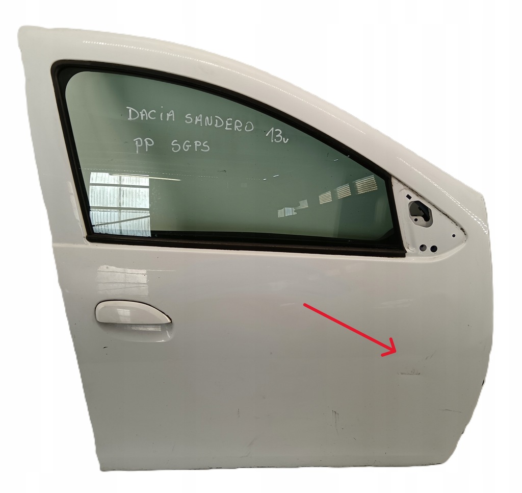 фото №1, Дверь правое передние правый перед dacia sandero ii 12-20 sgps