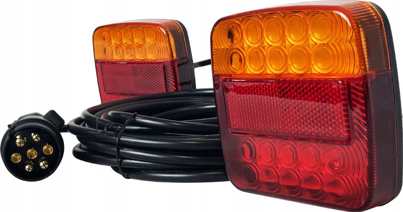 фото №12, Набір лампа led задня магніт причіп 7,5m лампи 12v світлодіоди