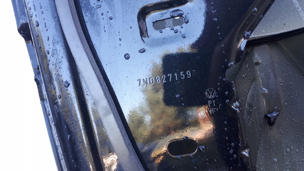 фото №11, Seat alhambra ii 7n0 2010- крышка багажника багажника задняя