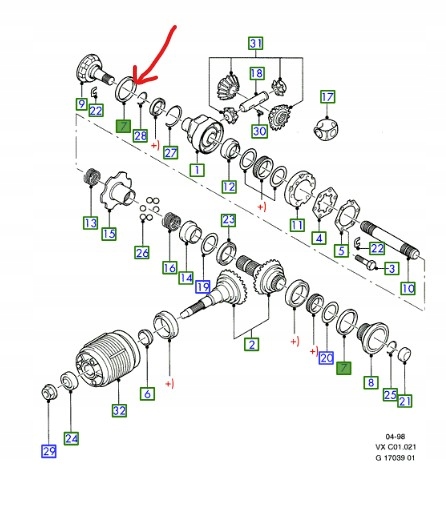 фото №1, 1033605 ущільнювач оригінал оригінальний номер ford