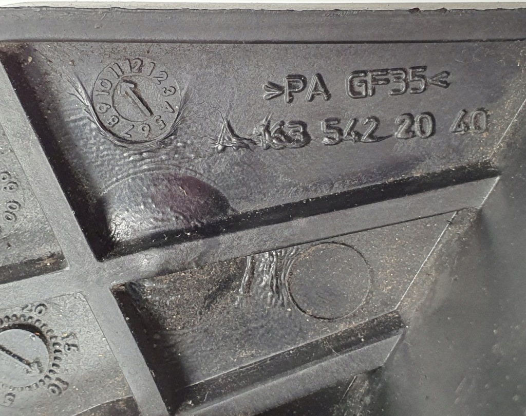 фото №4, Кронштейн педали газа mercedes ml w163