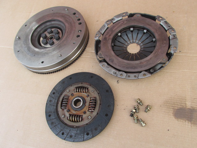 фото №6, Pajero sport i l200 2.5 td 2006r колесо маховик сцепление диск + прижим