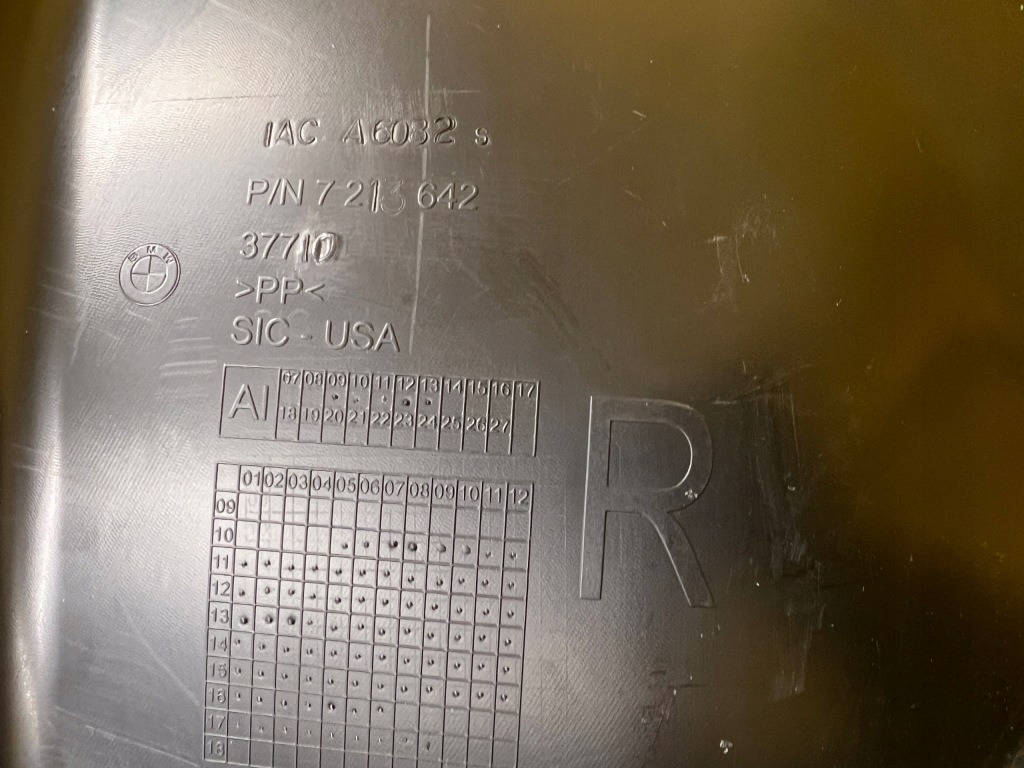 фото №6, Подкрылок правый перед часть передняя bmw x3 f25 x4 f26 nowe oem