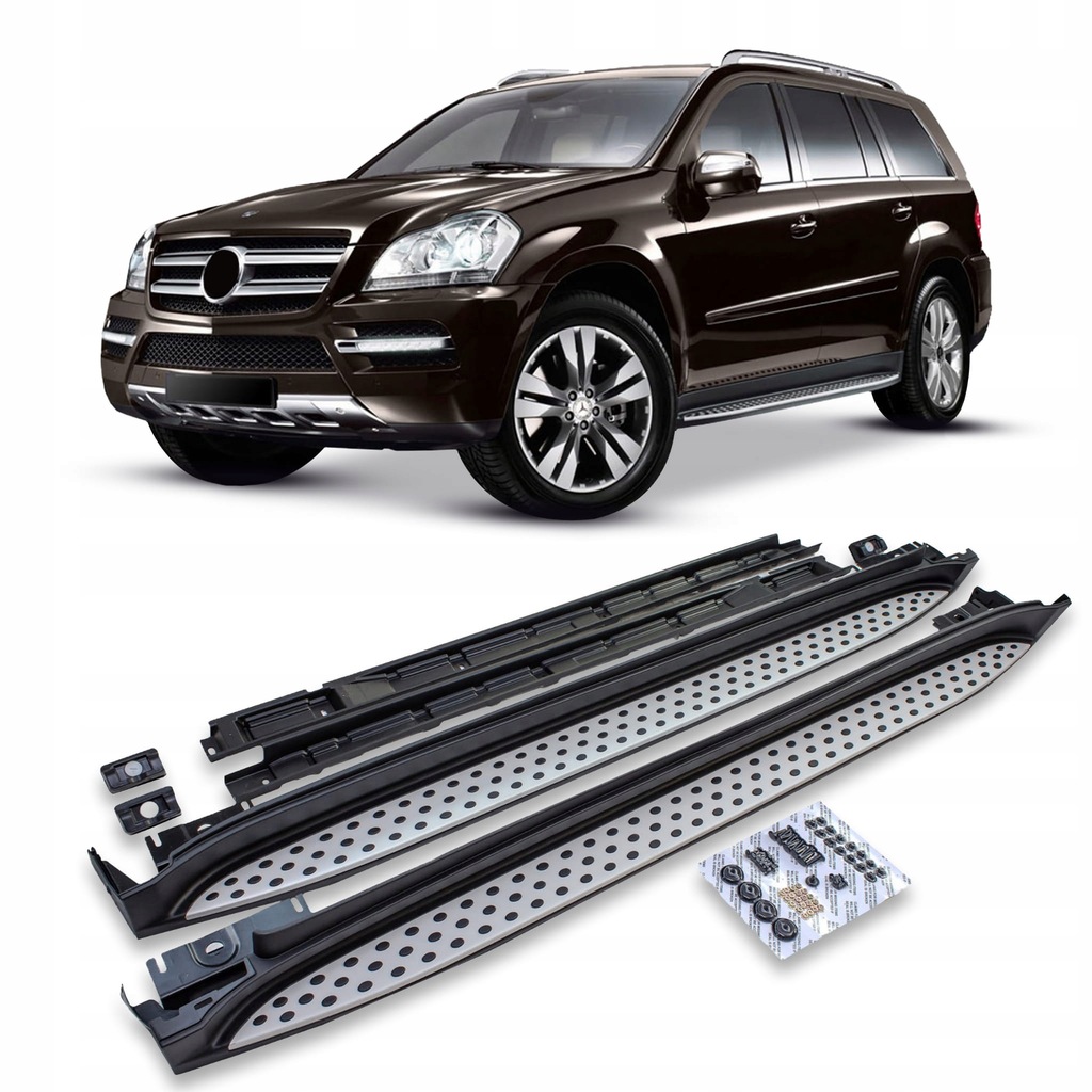 фото №1, Mercedes gl x164 2006-2012 пороги боковой пороги