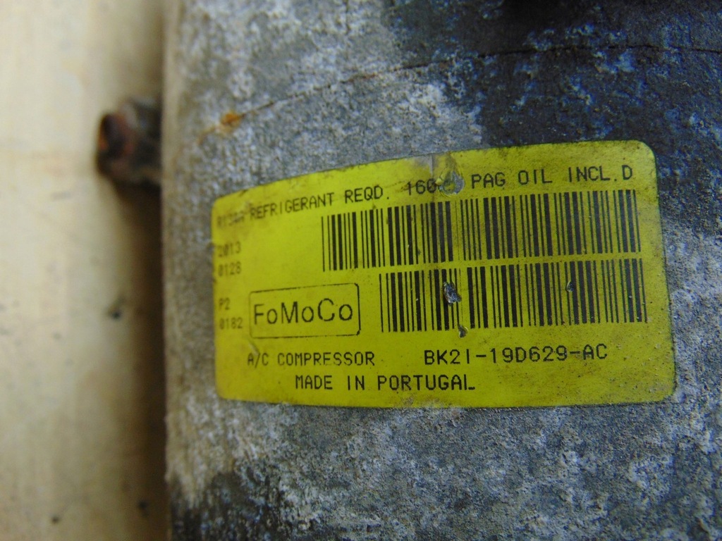 фото №15, Компресор кондиціонера ford transit custom 2.2 tdci bk21-19d629-ac