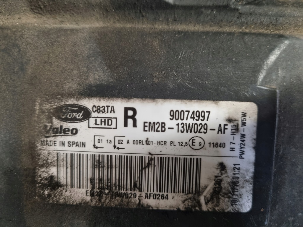 фото №7, Ford galaxy mk4 2017 r лампа правая перед