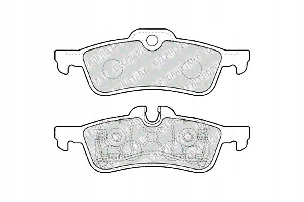 фото №2, Тормозные колодки тормозные lincoln continental mini r50 r53