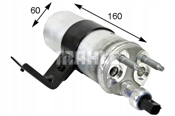 фото №2, Осушитель кондиционера ford fiesta vi 1.6d 06.08- mahle