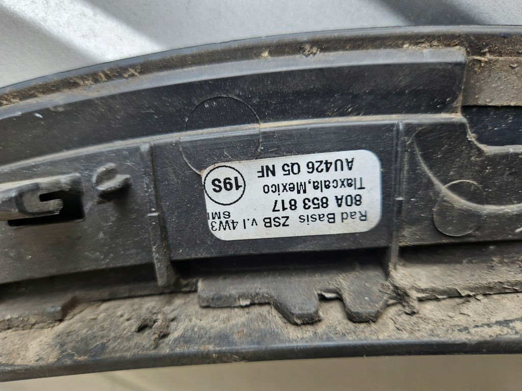 фото №6, Audi q5 ii 80a молдинг крила лівий задня ліва задня 80a853817