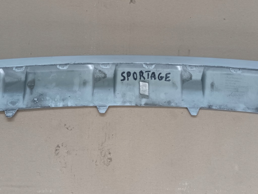 фото №6, Спойлер pod бампер передний kia sportage iv lift накладка накладка-спойлер