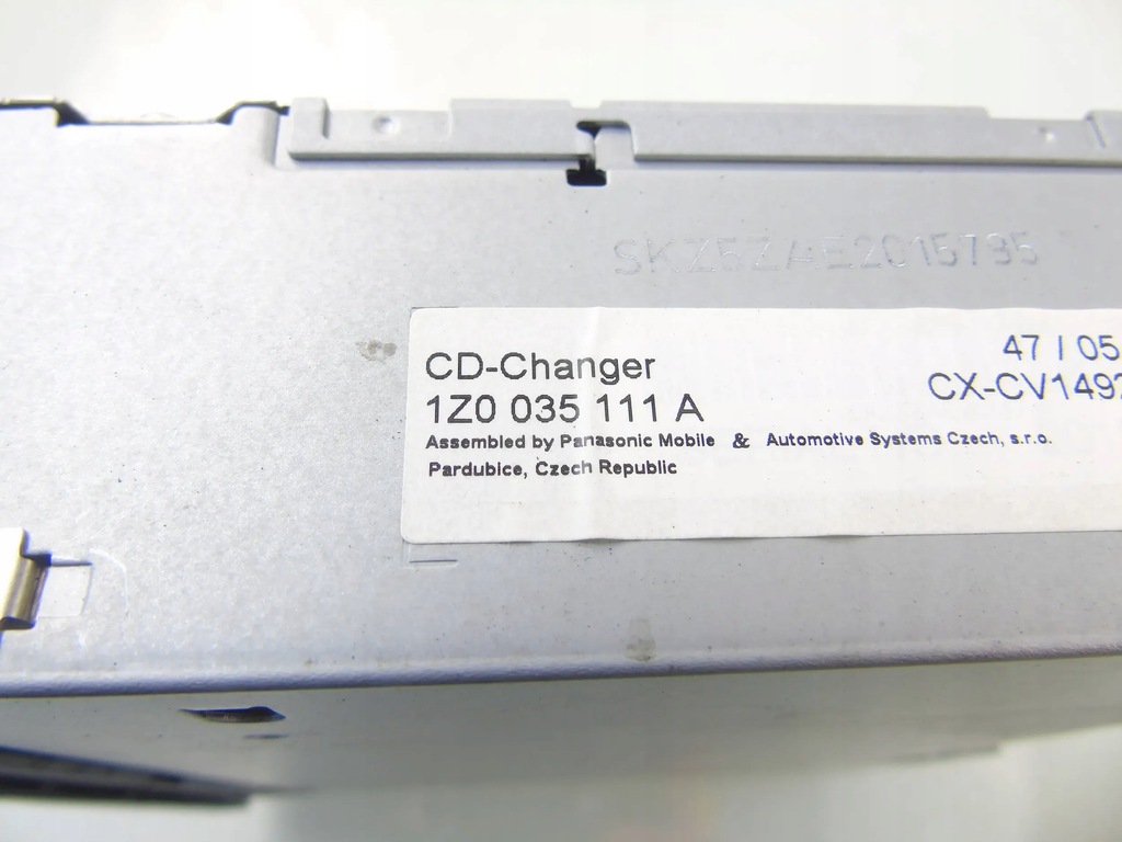 фото №6, Чейнджер дисків cd skoda octavia ii 1z0035111a