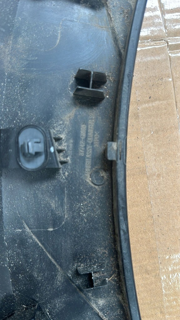 фото №5, Hyundai ioniq 5 2021-молдинг na крила права задня