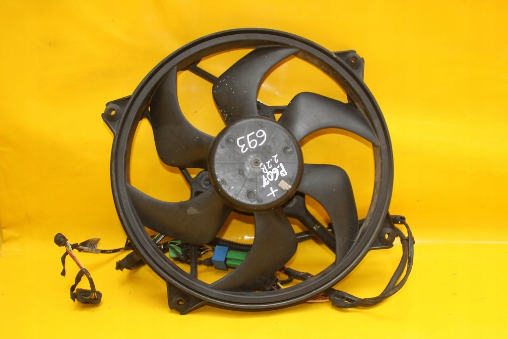 фото №1, Вентилятор радіатора peugeot 607 2.2b