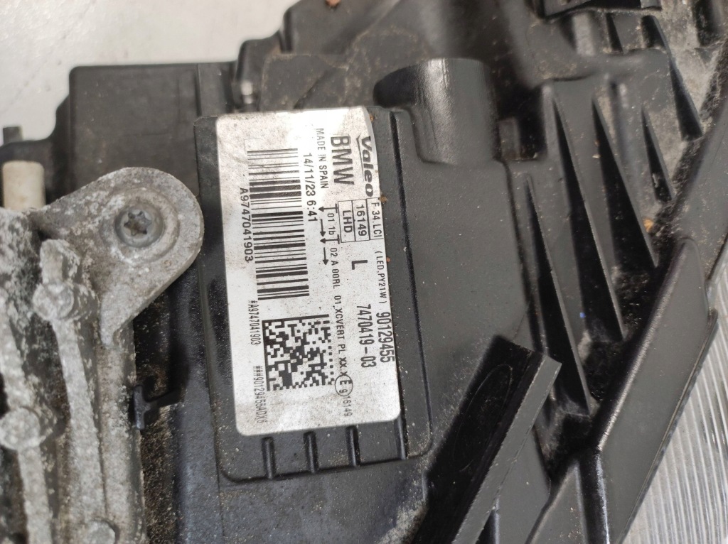 фото №8, Лампа фара левый перед full led bmw iii 3 gt f34 lift m набор