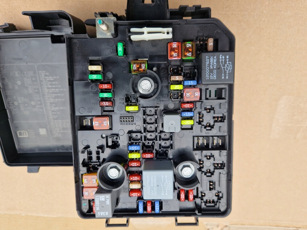 фото №6, Opel corsa e коробка предохранителей bsi 39036046