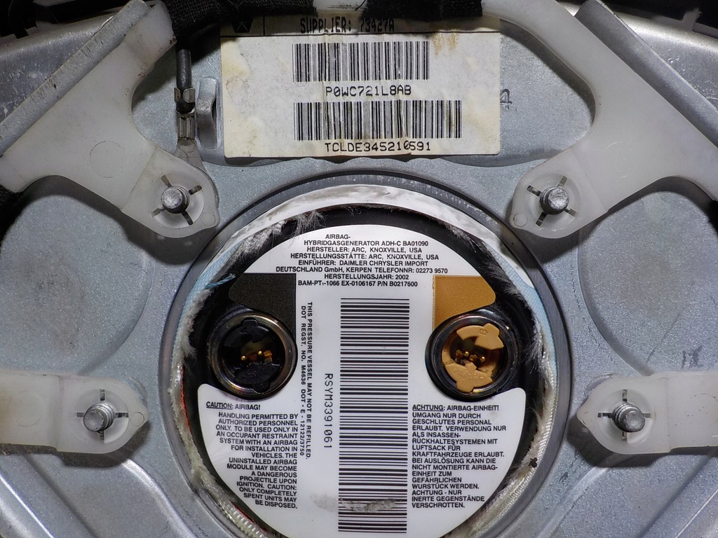 фото №4, Voyager подушка подушка безпеки керма