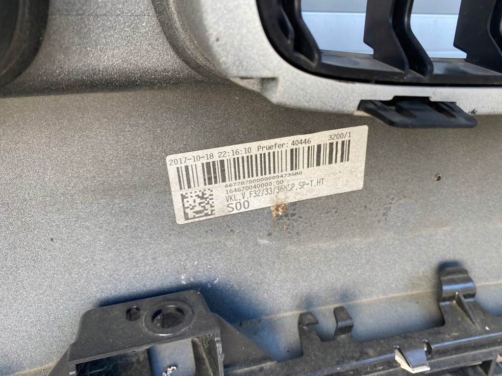 фото №9, Bmw 4 f32 f33 f36 бампер перед передний m-pakiet led карбон