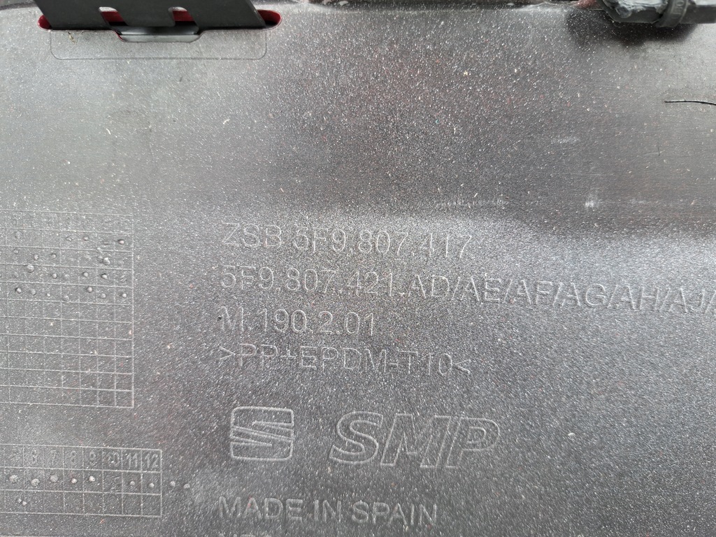 фото №11, Seat leon iii 5f kombi бампер задняя задний 5f9807417