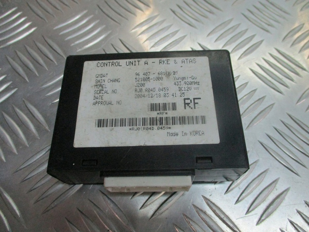 фото №1, Модуль bsi chevrolet lacetti 1.8 521805-1000