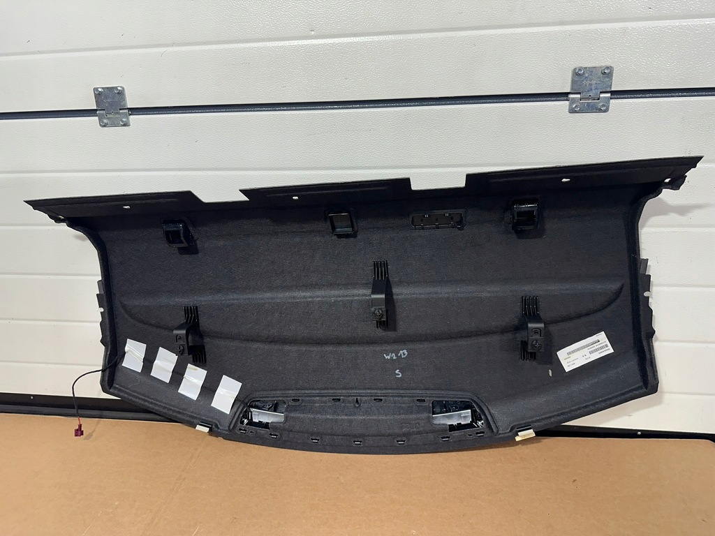 фото №6, Полка задняя багажника, полка задняя mercedes e klasa w213 s, sedan czarna