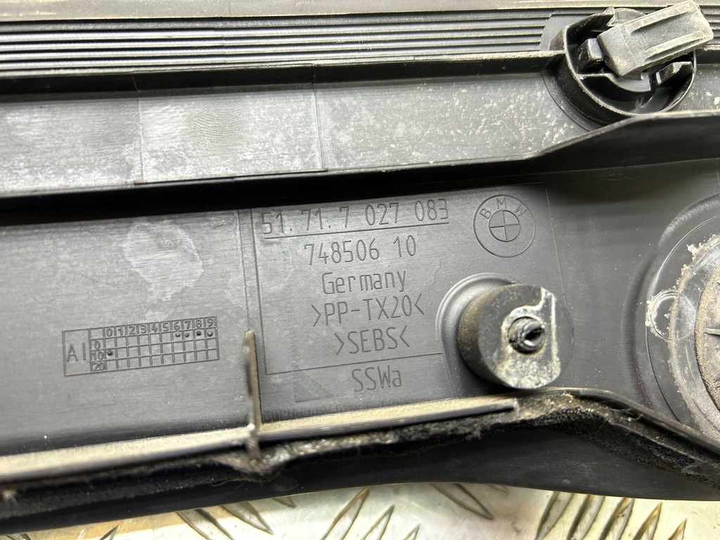 фото №8, Жабо передние bmw 5 e60 e61 2004 7027083