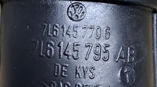 фото №3, Audi q7 4l0 труба шланг интеркулер 7l6145795ab