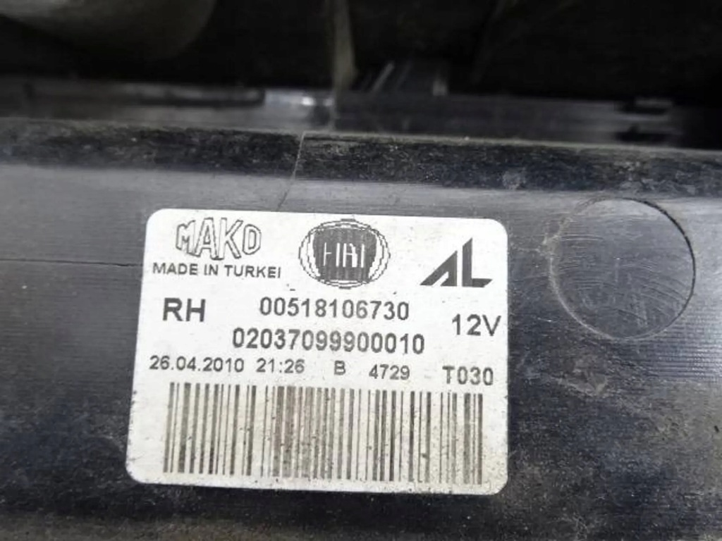 фото №11, Лампа правий задня fiat doblo ii opel combo d