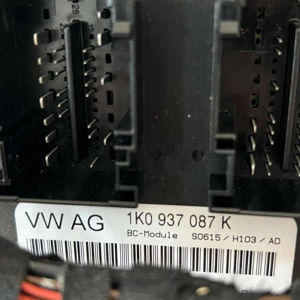 фото №10, Skoda superb оригінальний номер блок керування модуль комфорту 1k0937087k