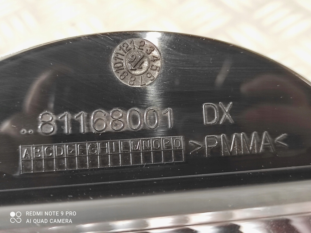 фото №10, Лампа денна права протитуманна фара правий fiat panda iii cross 81168001 51880631