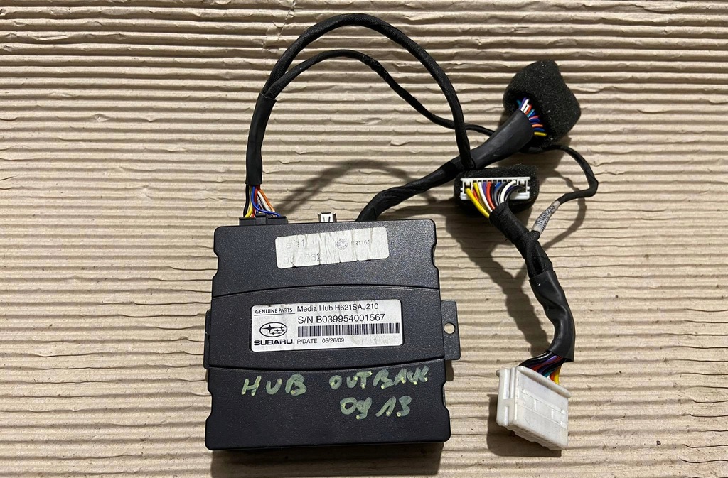фото №1, Модуль аудіо hub subaru legacy outback 2009 2014