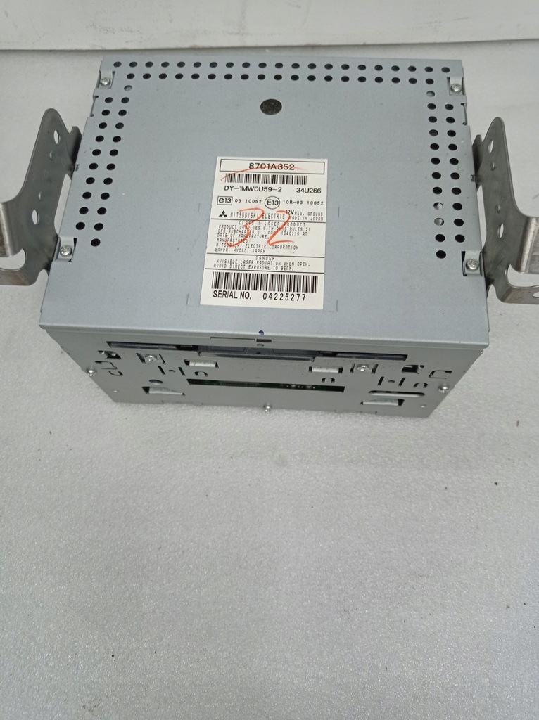 фото №6, Радио cd заводской mitsubishi asx 10-